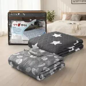 포근한 극세사 온열매트 전기요 70x180cm 싱글 난방용품