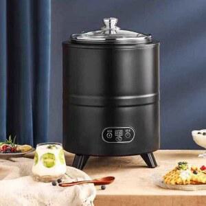 청국장 만드는 기계 대용량 블랙 8L 우유 본체 그릭요거트기계