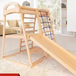 원목 정글짐 실내 어린이 놀이터 유아용 미끄럼틀