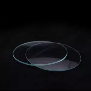 실험실 유리 시계 접시 돔형 하드 비커 커버 학교 45mm 10개