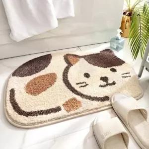 발매트 고양이 현관 극세사 러그 매트 화장실 화장실매트 고양이