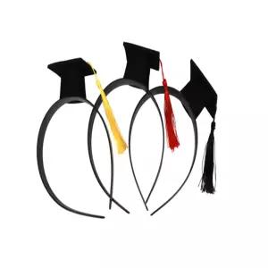 썸띵스윗 학사모 머리띠 졸업코스프레