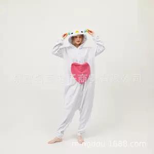 동물잠옷 남녀 동물 플리스 몬스터 홈웨어 올인원 스노우 파자마 캐릭터 심쿵신상