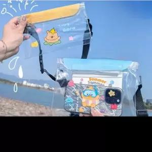 pvc 파우치 가방 방수팩 워터파크 수영장 물놀이 워터밤 핸드폰 방수파우치 터치방수팩