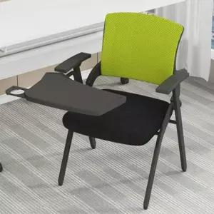 공간활용 책상의자 일체형 접이식 폴딩 책걸상 강당 연수원 강의실 세미나