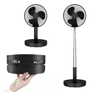 ( )삼우 접이식 책상 탁상용 캠핑 낚시 미니 선풍기 블랙 이동식 핸디형