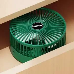 가정용 수납 3단 접이식 스탠드 탁상용 미니 선풍기