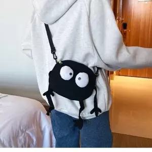 (옵션 단일상품)패션가방 기념 단체 할로윈 소풍 어린이날 여행가방 귀여운 크로스