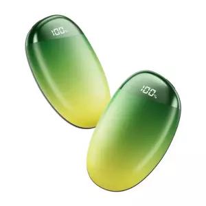 휴대용손난로 핫팩 휴대용 손난로 충전식 2팩 디스플레이 화면 2-in-1 자석 전기 캠핑 크리스마스 용