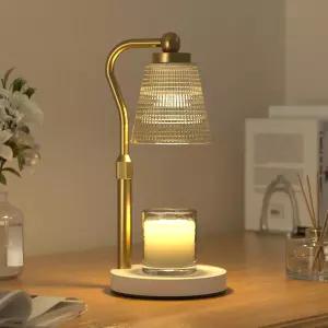 높이 조절이 가능하고 희미한 캔들 워머 램프 타이머가 있는 여성 엄마를 위한 선물 사무실 홈 데코용 병