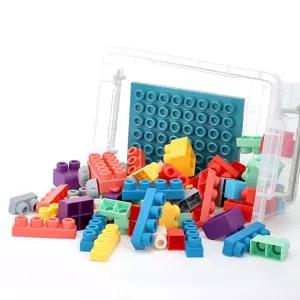 말랑한재질 안전블럭 창의력만들기 창의력놀이 탑쌓기블록