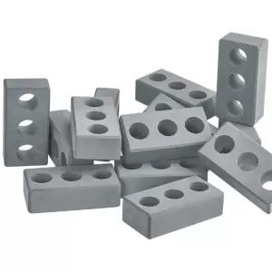 가벼운 안전블럭 벽돌쌓기놀이 40p 소프트장난감 조립놀이