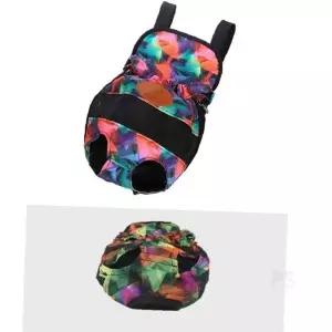 ( )펫 앞가방 대형 무지개 강아지앞가방 애견포대기 애견이동가방 펫이동가방 강아지띠