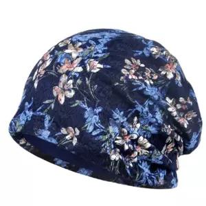 할머니 비니 봄 모자 꽃 속 사계절 방한 플라워 식당 수면 레이스 실내