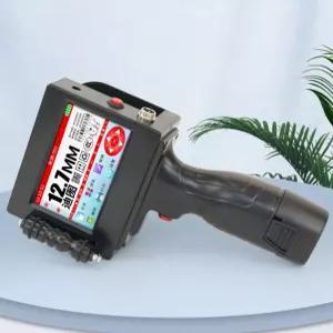 스마트 터치스크린 마킹기 핸드 헬드 생산일자 번호 QR코드 로고 인쇄기 DT T880