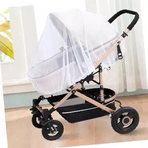 유모차 모기장 메쉬 벌레차단 방충망 아기 야외활동 차박 캠핑용