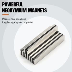 60x10x3mm 블록 냉장고 자석 사무실, DIY용 imanes para manualidades