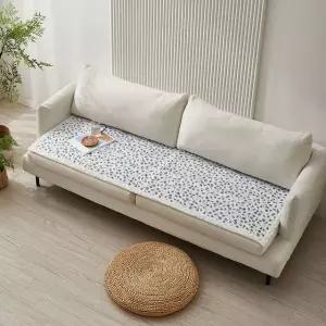 [르헤브] 퐁퐁이 여름 쇼파패드 쿨 시어서커 소파 매트 깔개 커버 3인용