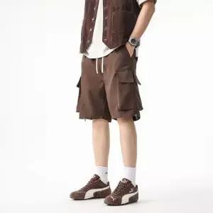 남사친 여름 빈티지 반바지 메일라드 사이드 지퍼 아웃도어 속건 하의 5부 MF2