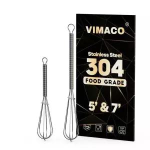 미니거품기 비마코 미니 털 304 스틸 와이어 수동 계란 비터 믹서 주방 베이킹기구 우유 크림 버터 교반