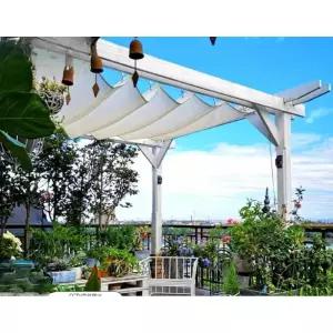 접이식 차양막 그늘막 텐트 무타공 천막 무설치 캐노피 자바라 커튼 야외 식당 루프탑