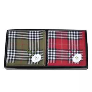 고급면 여행 소품 선물용 커플손수건 2개 등산 외출준비물 패션 감사