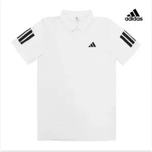 갤러리아 아디다스 클럽3 테니스 스트라이프 카라 반팔티셔츠