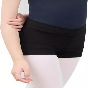 운동 체조 발레 댄스 재즈 요가 스케이팅 치어리딩을 위한 아비걸 로우컷 여자 팀 베이직 반바지