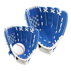 야구 포수 로브 미트 배팅 스포츠 내야 투수용 그로브 파랑