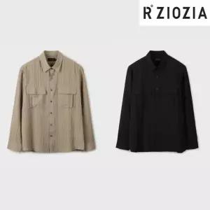 [롯데백화점]리얼지오지아 [26SS] 남성 세미오버핏 크리즈 긴팔 셔켓 2컬러 ADG2WC1803