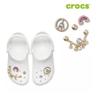 [크록스]골드 장식 믹스 지비츠 5개 세트 10013693_CA