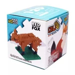 동물 나노블럭 18개 세트 악어 기린 여우 거북이 도마뱀 침팬치