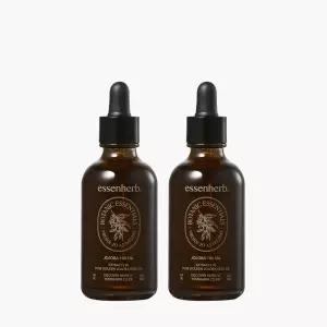 에센허브 비건 호호바 100 오일 페이스 보습 60ml + 60ml