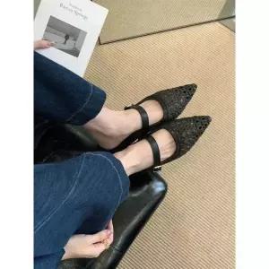 셉띠엠브레 여름 여성슬리퍼 속가보시 반슬리퍼 슈즈 겉옷 짜임 메쉬 메리제인슈즈 반 UNO2