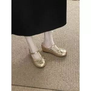 셉띠엠브레 가을 빈티지 웨지 슬리퍼 키높이 여성슬리퍼 펌프스 메리제인슈즈 UNO3