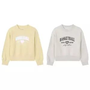 [NBA KIDS]NBA 여아 크롭 맨투맨_CA