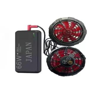 부착형 선풍기 선풍기옷 쿨링팬 현장직 USB 충전 휴대용