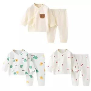 신생아실내복 딸기 오리 아동 배냇저고리 바지세트 204943