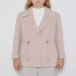 [올리비아로렌]허리 스트링 하프코트 VOCFU3S1121 EIC