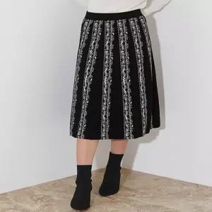 [올리비아로렌]패턴 니트 스커트 VOCDK3S2151 EIC