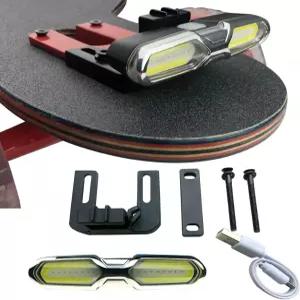 원더 V3.0 USB 충전식 LED 스케이트보드 롱보드 조명 초밝은 전기 액세서리 레드/블루/화이트 및 방수