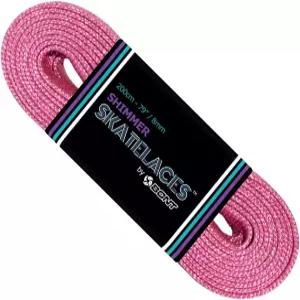 본 스케이트 8mm 쉬머 레이스 - 79인치 96인치 108인치 젤리빈 핑크