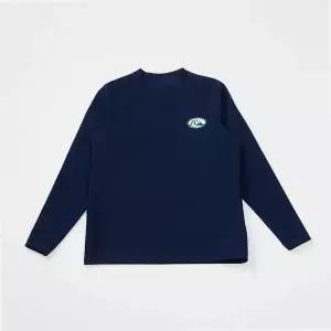 [보리보리/퀵실버]MARIO유스 UPF 50+ 플로버 카오스 긴팔 래쉬가드 (KF21BR061-DBL)