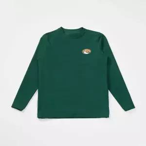 [보리보리/퀵실버]MARIO유스 UPF 50+ 플로버 카오스 긴팔 래쉬가드 (KF21BR061-GRN)