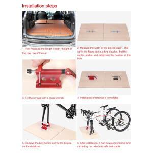 자전거 퀵 릴리즈 캐리어 고정 클램프 금속 프론트 포크 블록 마운트 스탠드 홀더 사이클링 라이딩 액세서