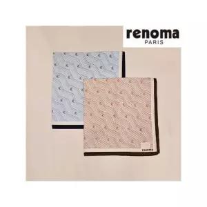 [하프클럽/닥스ACC]  RAD2102 레노마 남녀1매 나염 손수건