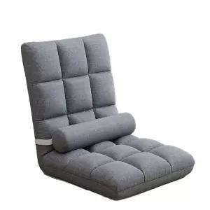 각도조절 접이식소파 좌식의자 중간 플리스 쿠션 이동식 침대 방석