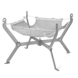 하이킹 피크닉 요리호환용 접이식 바베큐 그릴 메쉬 휴대호환용 야외 캠핑 화로 나무 스토브 버너