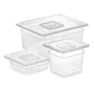 밧드 반찬통 냉장고 보관 용기 샐러드통 2/3 깊이 2in EWa4+6VlA