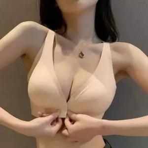 [하프클럽/셀러허브_여성트랜드패션]앞후크 심리스 브라 앞브라 노와이어